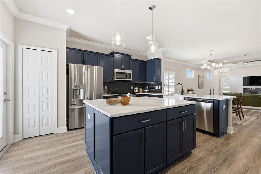 Furnished interior view inside a new home in , Gainesville (Image 9).