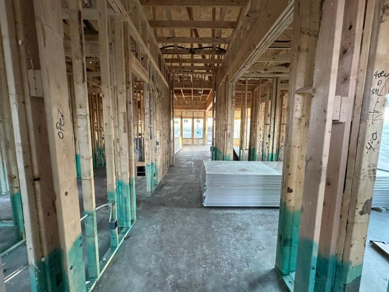 In-progress construction of a new home in Fannin Ranch, Leonard, TX (Image 14).