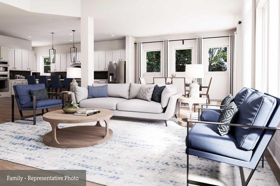 The Grapeland - Family Room