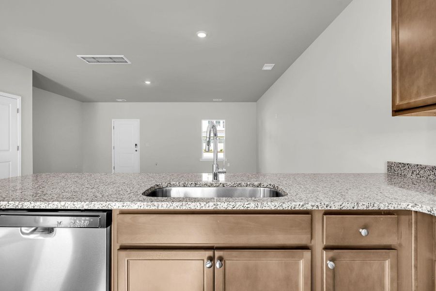 Close-up of interior finishes inside a home in Lakeview Commons, Goose Creek (Image 22).