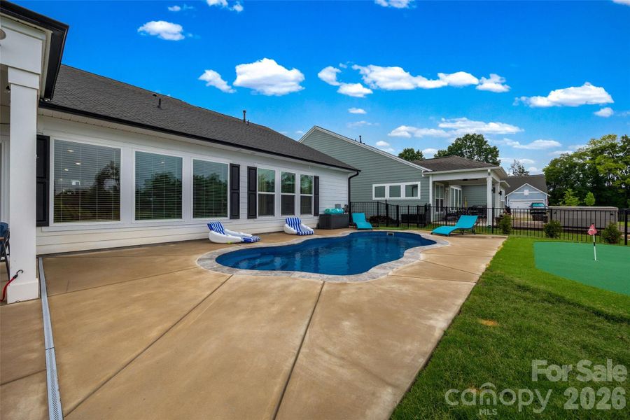 Heated Saltwater Pool Heated Saltwater Pool