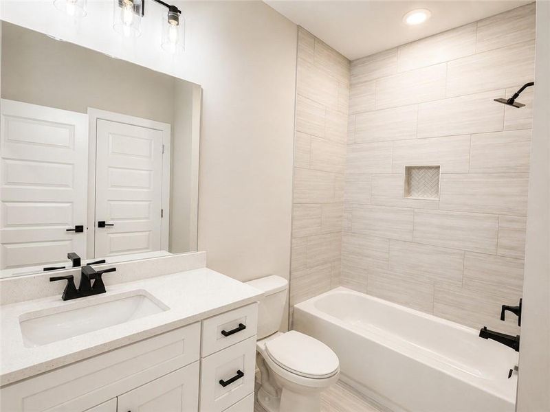 Furnished interior view inside a new home in , Pendergrass (Image 8).