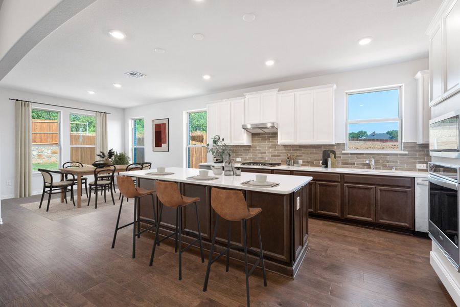 Representative furnished interior of a home built from the Stockdale by Beazer Homes in Enclave at Legacy Hills, Celina (Image 5).