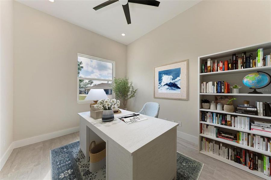 Furnished interior view inside a new home in , Venice (Image 2).