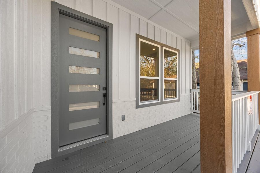 Front door Front door