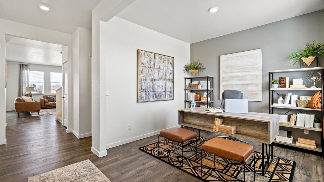 Furnished interior view inside a new home in Tailholt, Severance (Image 6). Furnished interior view inside a new home in Tailholt, Severance (Image 6).