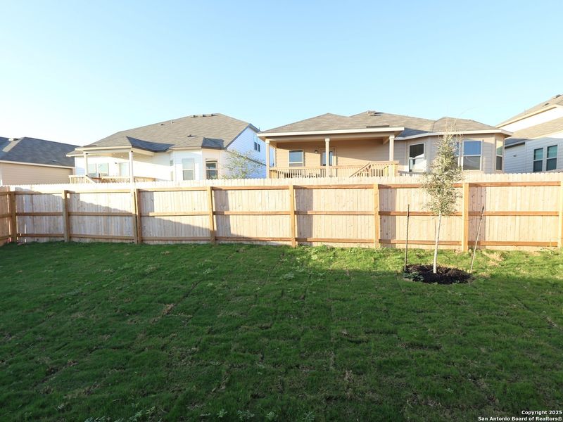 Exterior details and patio area of a home in Greenspoint Heights, Seguin (Image 27).