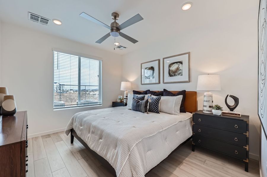Furnished interior view inside a new home in The Residences at Victory Ridge, Colorado Springs (Image 7).