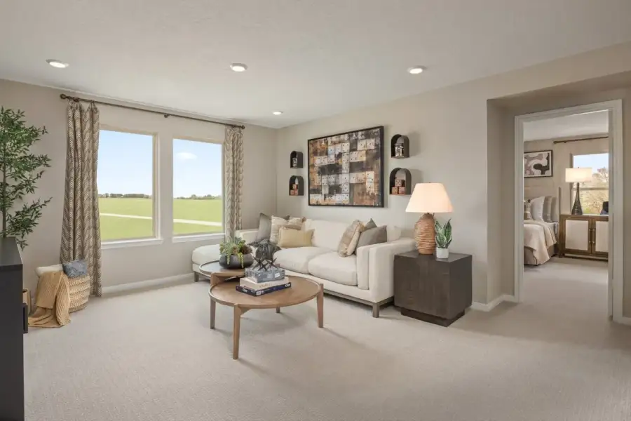 Representative furnished interior of a home built from the 2041 by KB Home in Eden Trails, Waller (Image 13).