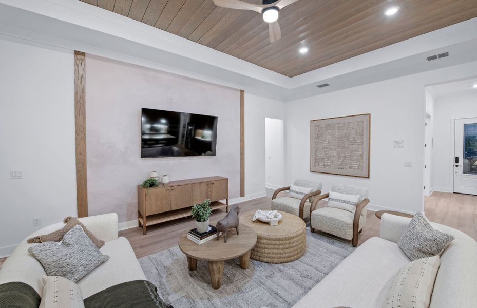 Furnished interior view inside a new home in Del Webb Stone Creek, Ocala (Image 14). Furnished interior view inside a new home in Del Webb Stone Creek, Ocala (Image 14).