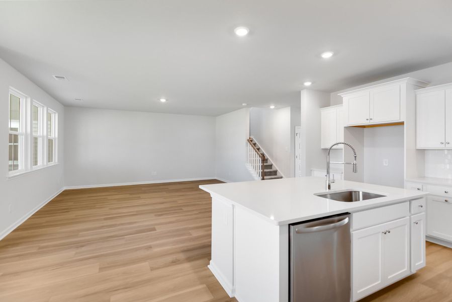Furnished interior view inside a new home in , Summerville (Image 8).