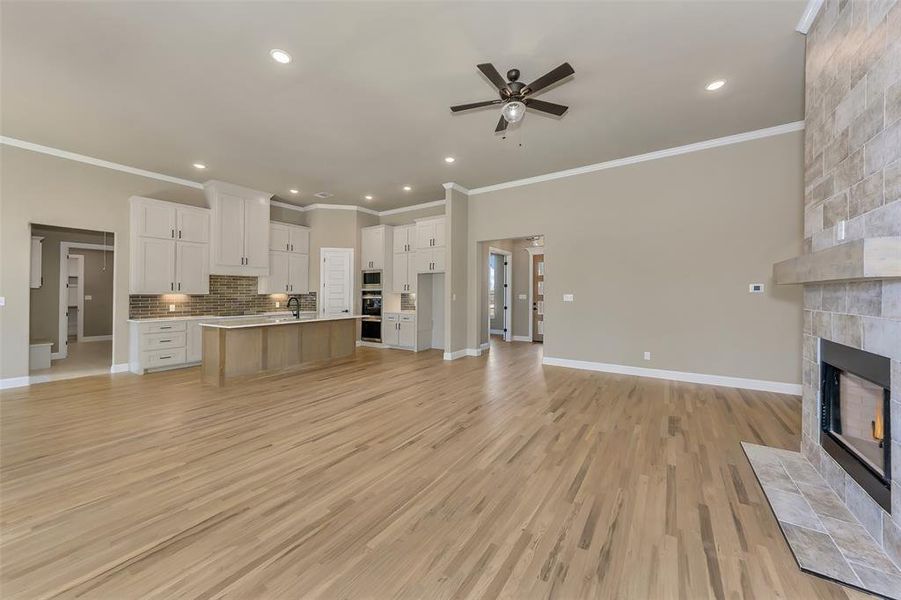 Spacious, unfurnished interior of a new home in , Poolville (Image 21).