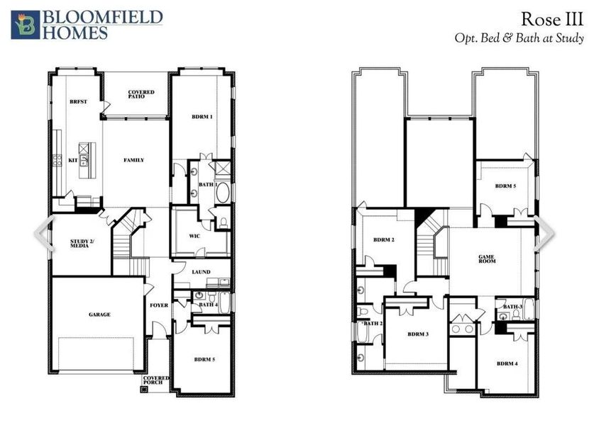 2D floor plan layout of this home in , Aledo, TX (Image 5).