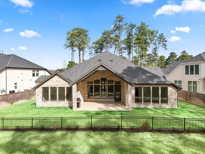Exterior details and patio area of a home in Audubon, Magnolia (Image 4).