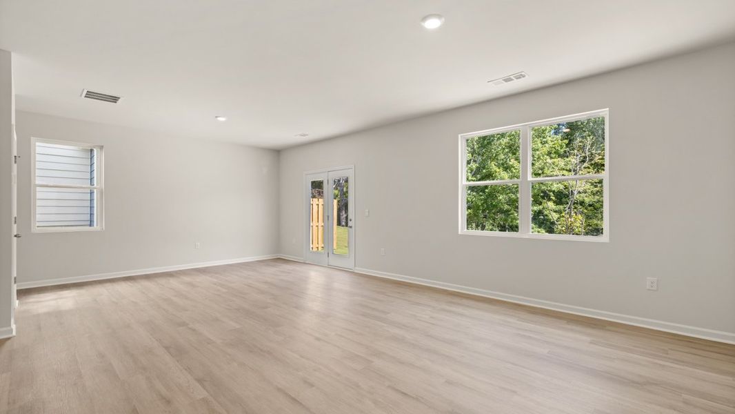 Spacious, unfurnished interior of a new home in Rolling Meadows, Jasper (Image 15). Spacious, unfurnished interior of a new home in Rolling Meadows, Jasper (Image 15).