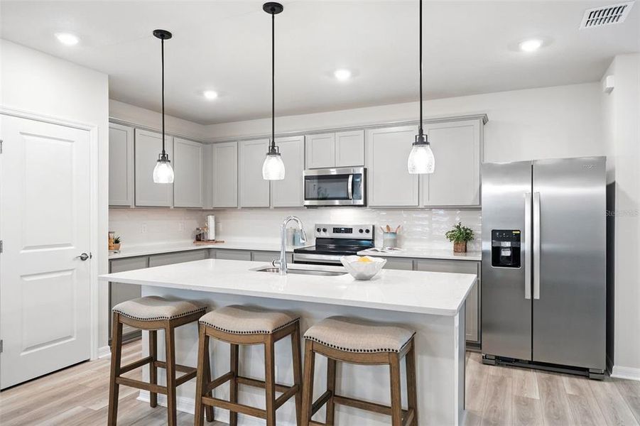 Furnished interior view inside a new home in Amelia Groves, St. Cloud (Image 13).