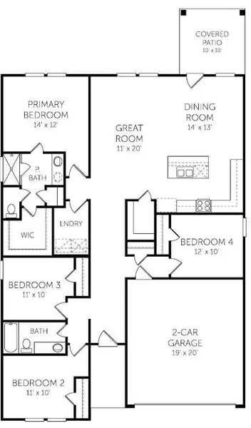 Floorplan - Representative Photo
