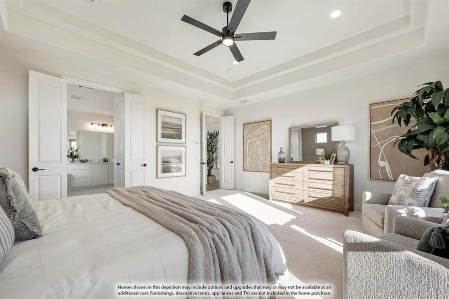 Furnished interior view inside a new home in Liberty, Melissa (Image 20).