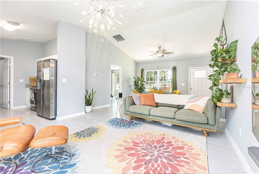 Furnished interior view inside a new home in , Belleview (Image 14).