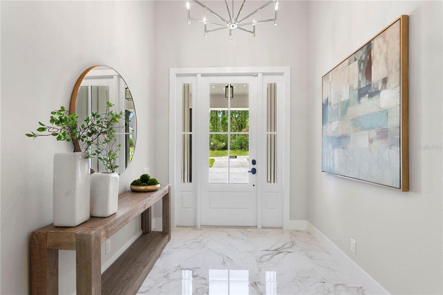 Furnished interior view inside a new home in Southern Hills Plantation, Brooksville (Image 14).