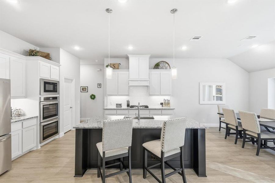 Furnished interior view inside a new home in , Midlothian (Image 29).