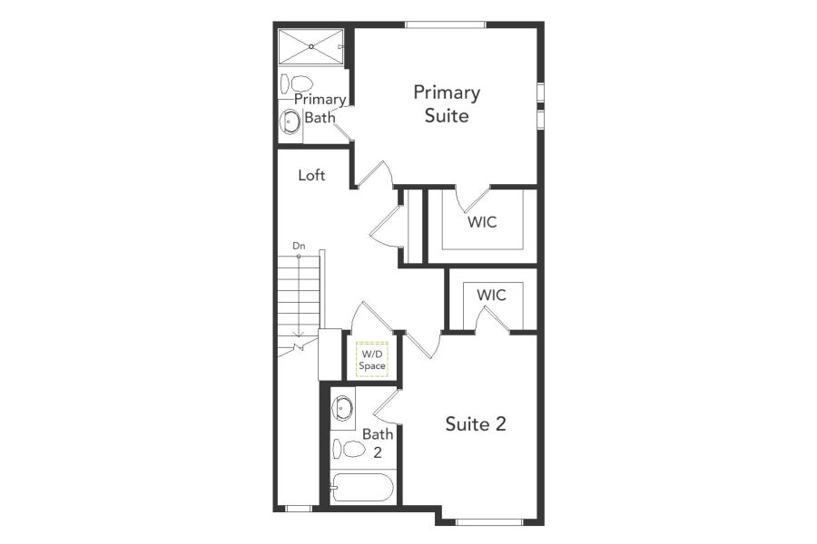 2D floor plan layout of this home in Green Valley Ranch, Aurora, CO (Image 2). 2D floor plan layout of this home in Green Valley Ranch, Aurora, CO (Image 2).