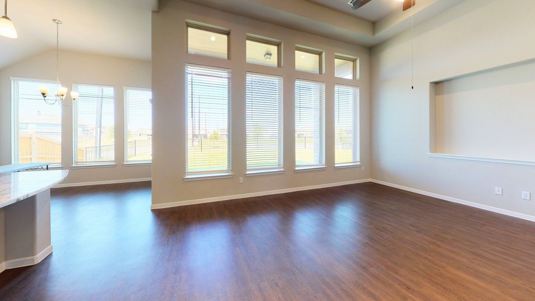 Representative unfurnished interior of a home built from the Floor Plan 3256 by Colina Homes in Grand Magnolia, Magnolia (Image 56).