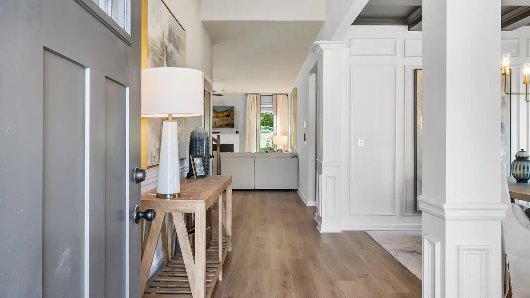 Furnished interior view inside a new home in Camp Creek Village, Atlanta (Image 4).