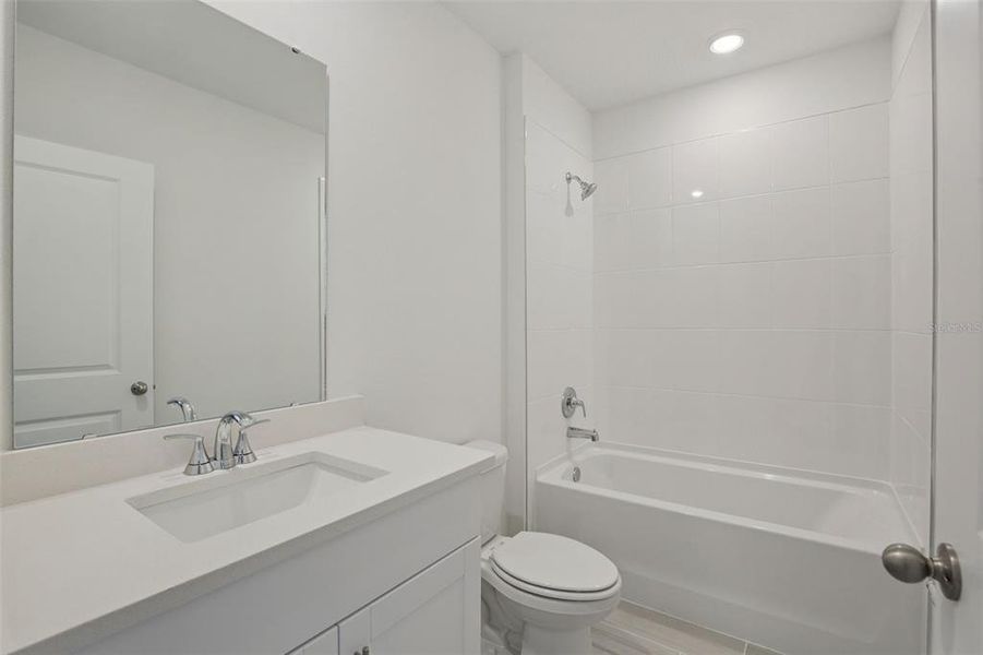 Furnished interior view inside a new home in Hamilton Bluff - Signature Series, Lake Hamilton (Image 9).