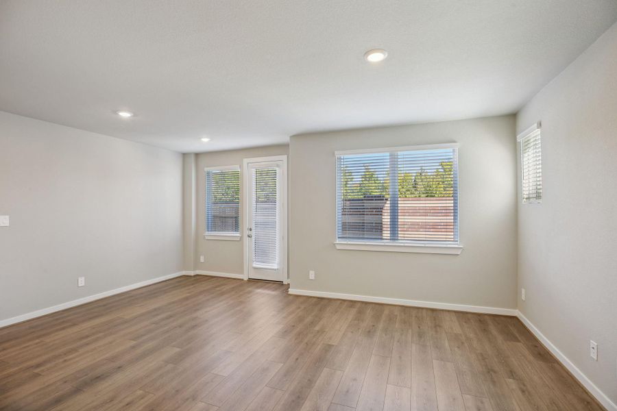 Photo is not of the actual home, but is an inspirational photo of builder’s model home and may depict options, furnishings, and/or decorator features that are not included