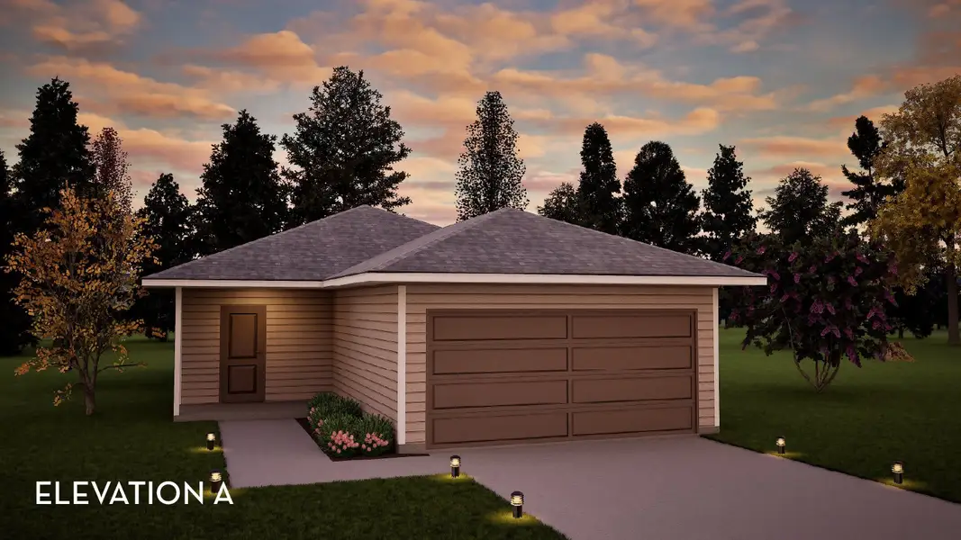 Front exterior of a new home in Stonehenge, Manchester, TN, highlighting curb appeal (Image 1). Front exterior of a new home in Stonehenge, Manchester, TN, highlighting curb appeal (Image 1).