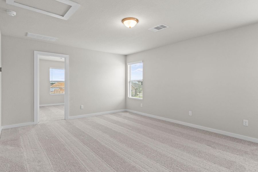 Spacious, unfurnished interior of a new home in River Ranch Trails, Dayton (Image 15). Spacious, unfurnished interior of a new home in River Ranch Trails, Dayton (Image 15).