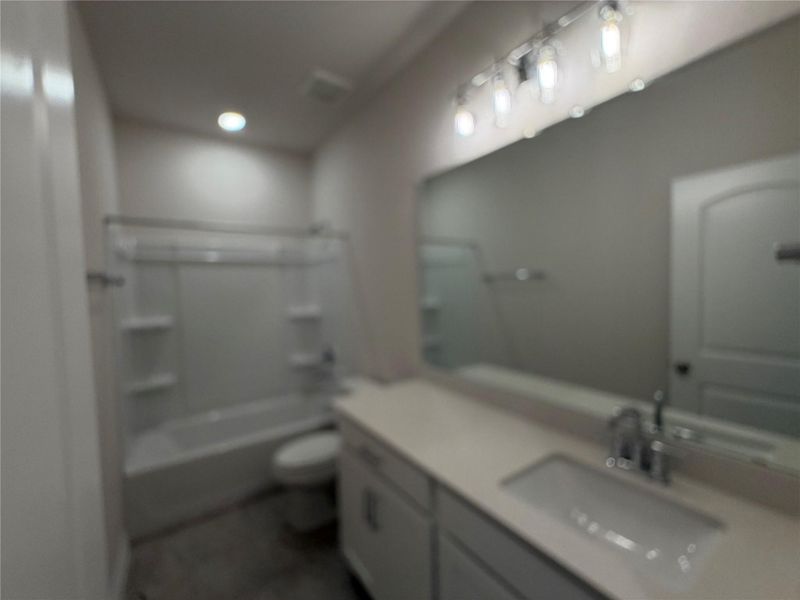 Furnished interior view inside a new home in Willow Springs, Buda (Image 8).