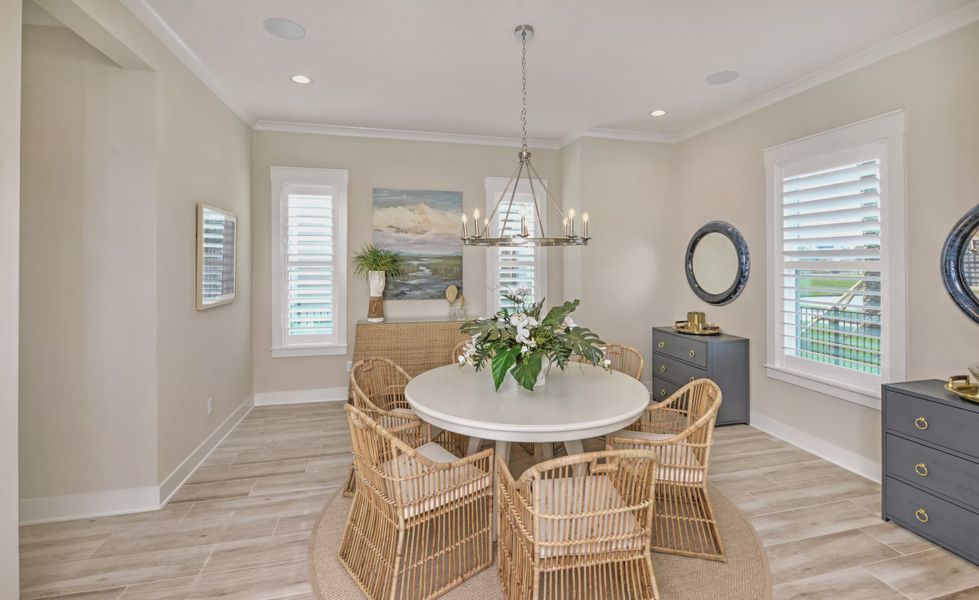 Furnished interior view inside a new home in Seven Pines, Jacksonville (Image 8).