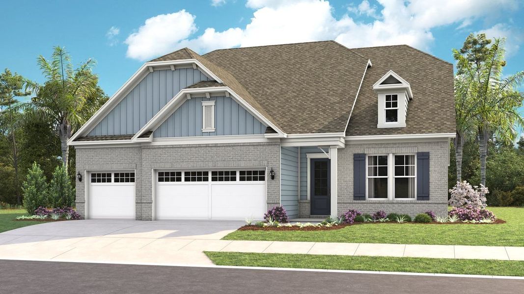 CB-Framhouse Brick Elevation