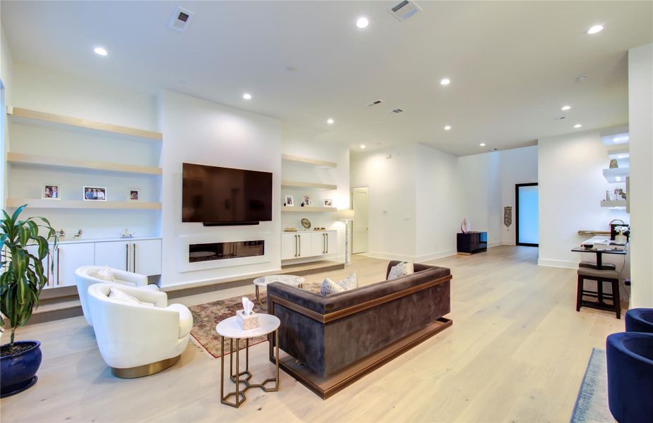 Furnished interior view inside a new home in , Houston (Image 12).