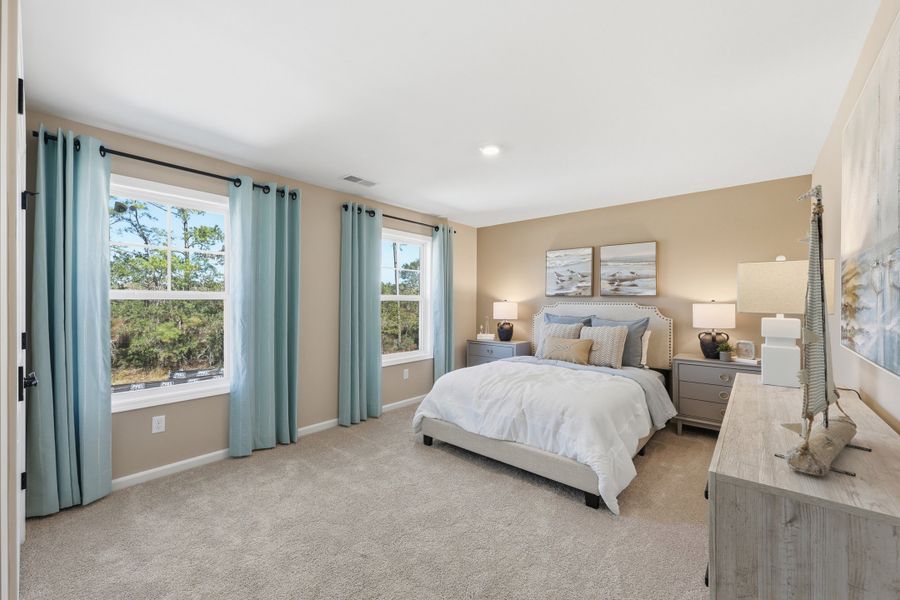 Representative furnished interior of a home built from the Rivercrest II by Great Southern Homes in Westwood Reserve, Conway (Image 48).