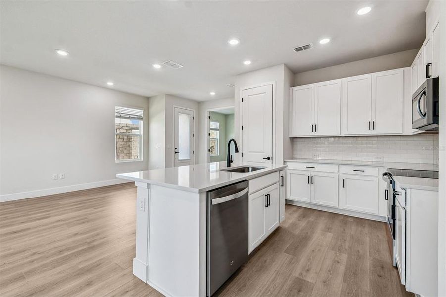 Furnished interior view inside a new home in North River Ranch – Townhomes, Parrish (Image 10).