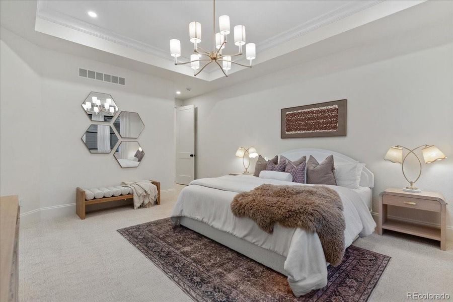 Furnished interior view inside a new home in , Berthoud (Image 44).