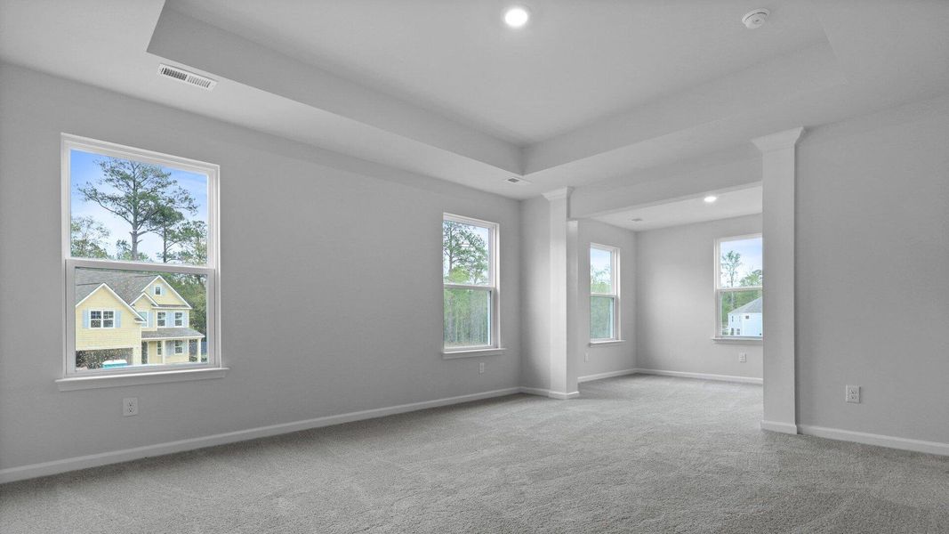 Spacious, unfurnished interior of a new home in Founders Corner, Summerville (Image 42).