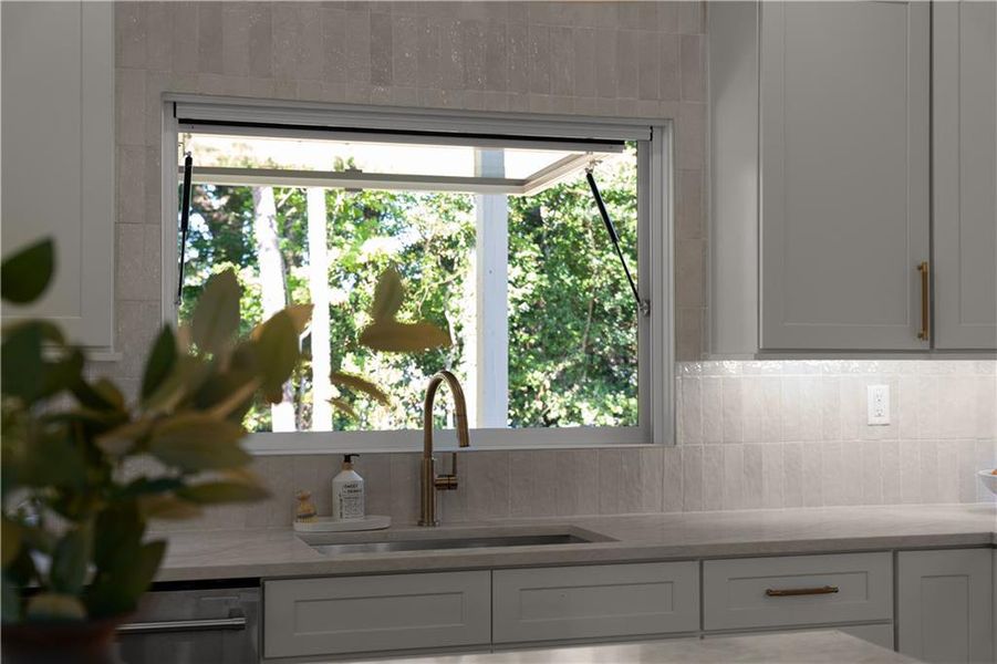 Close-up of interior finishes inside a home in , Atlanta (Image 22).