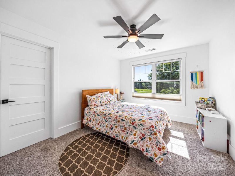 Furnished interior view inside a new home in , Mills River (Image 31).