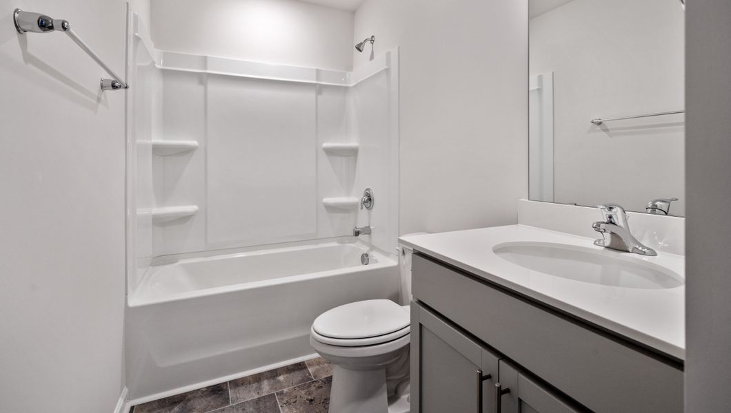 Representative furnished interior of a home built from the Rachel by D.R. Horton in Treemont Commons, Wellford (Image 9).