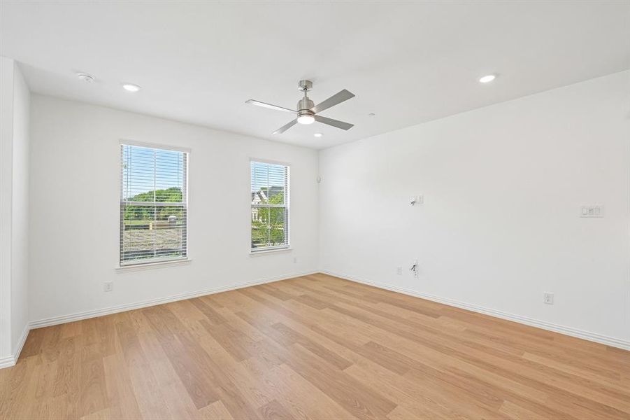 Our Hansen plan features a lovely, light filled family room that is perfect for entertaining!