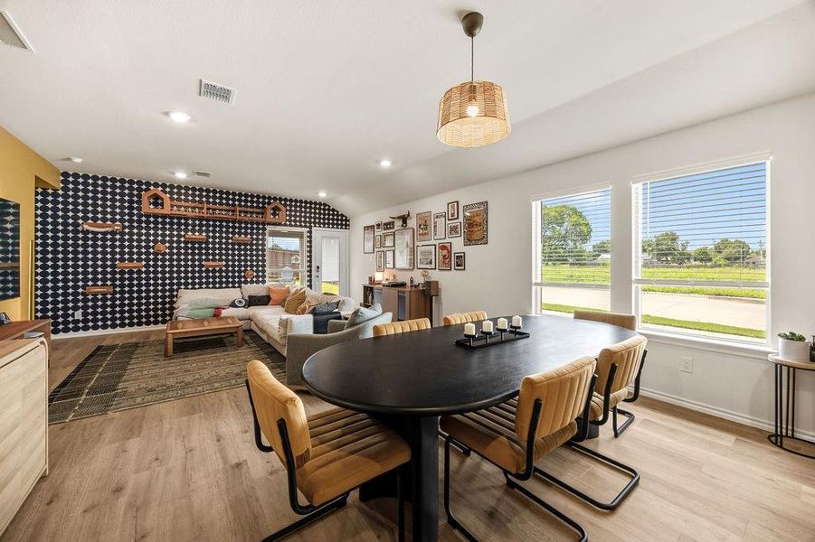 Furnished interior view inside a new home in Leonard Crossing, Leonard (Image 7).
