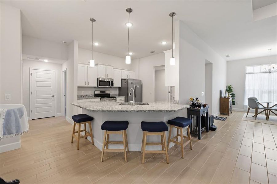 Furnished interior view inside a new home in , Port Charlotte (Image 17).