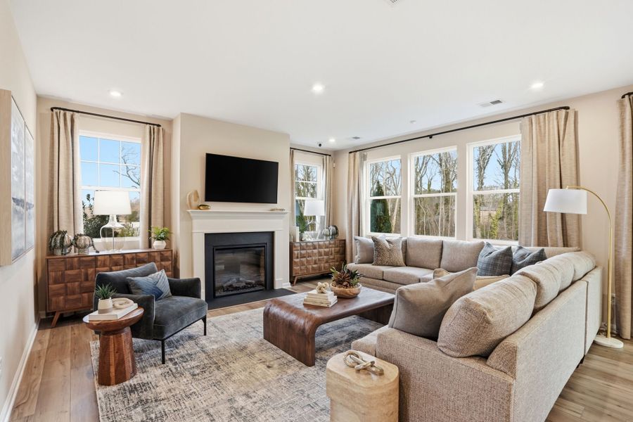 Sequoia Model great room