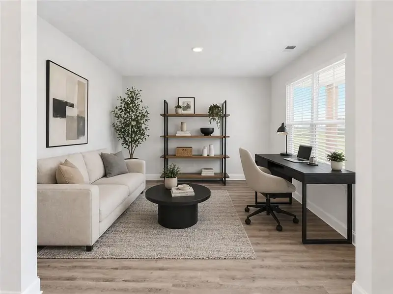 Furnished interior view inside a new home in , Bonaire (Image 6).