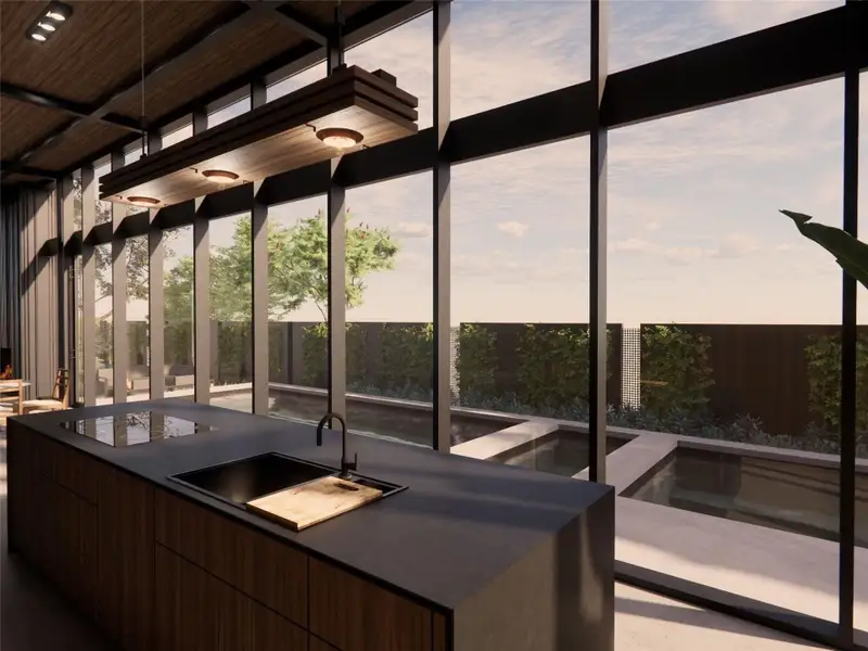 Furnished interior view inside a new home in , Austin (Image 14). Furnished interior view inside a new home in , Austin (Image 14).