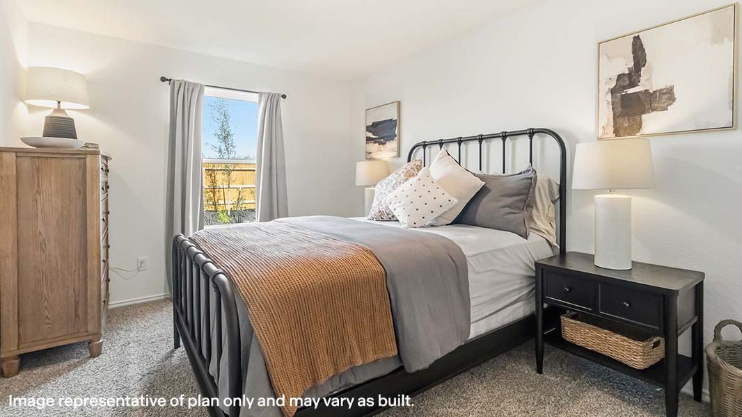 Furnished interior view inside a new home in Hickory Ridge, Elmendorf (Image 18).